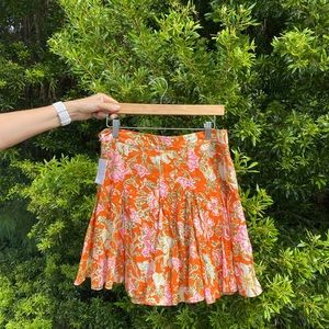 Free People Skirt Size 12, *NWT. Orange Floral.